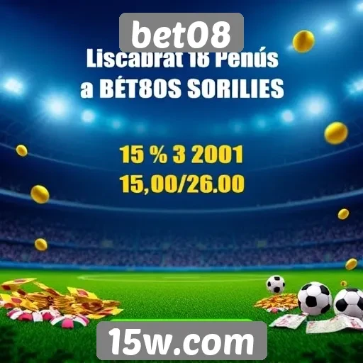 Promoções e bônus atraentes da bet08